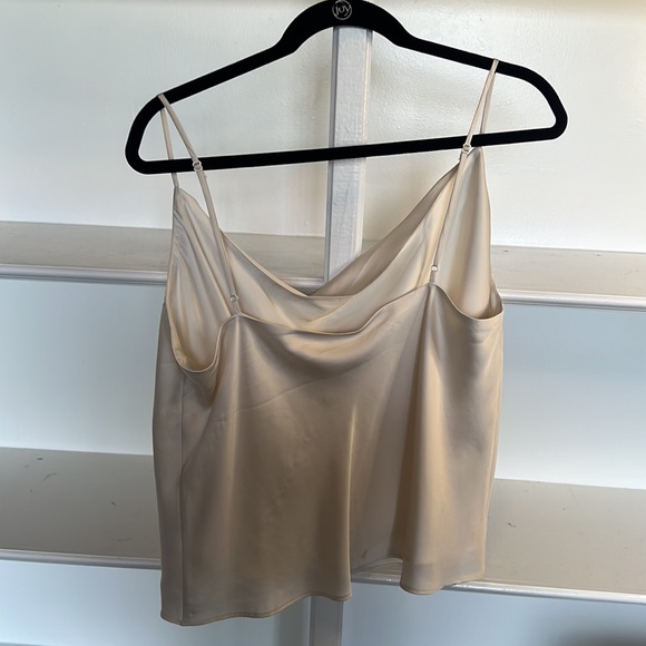 H&M Cowl Neck Cami Satin Top - 14 US - Picture 3 of 6